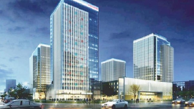 響水縣市民服務(wù)中心鋁單板工程案例！